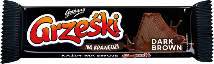 Grześki na krawędzi Dark Brown - karton 32 x 40 g