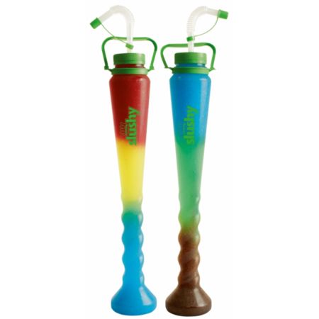 Slushy-kielich XXL z deklem i słomką - karton 40 kpl.