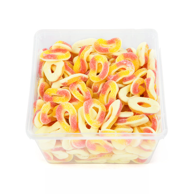 Brzoskwiniowe krążki - box 2 kg