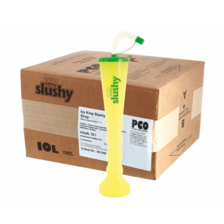 IceKing SLUSHY syrop Brzoskwinia-Marakuja o.A. - karton 10L
