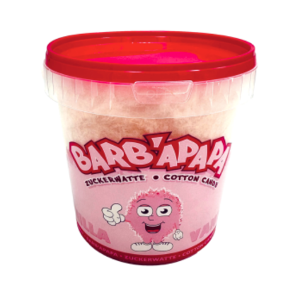 Wata BARBAPAPA waniliowa - wiaderko 50 g ( 1 L )