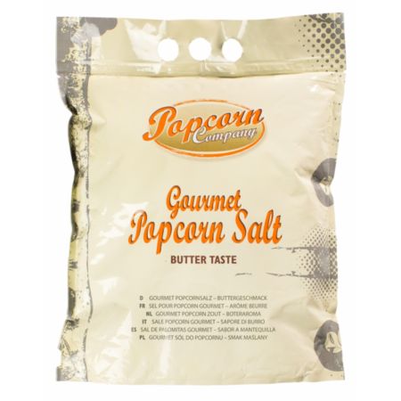 Sól z aromatem i barwnikiem / popcorn salt - karton 6 x 3kg