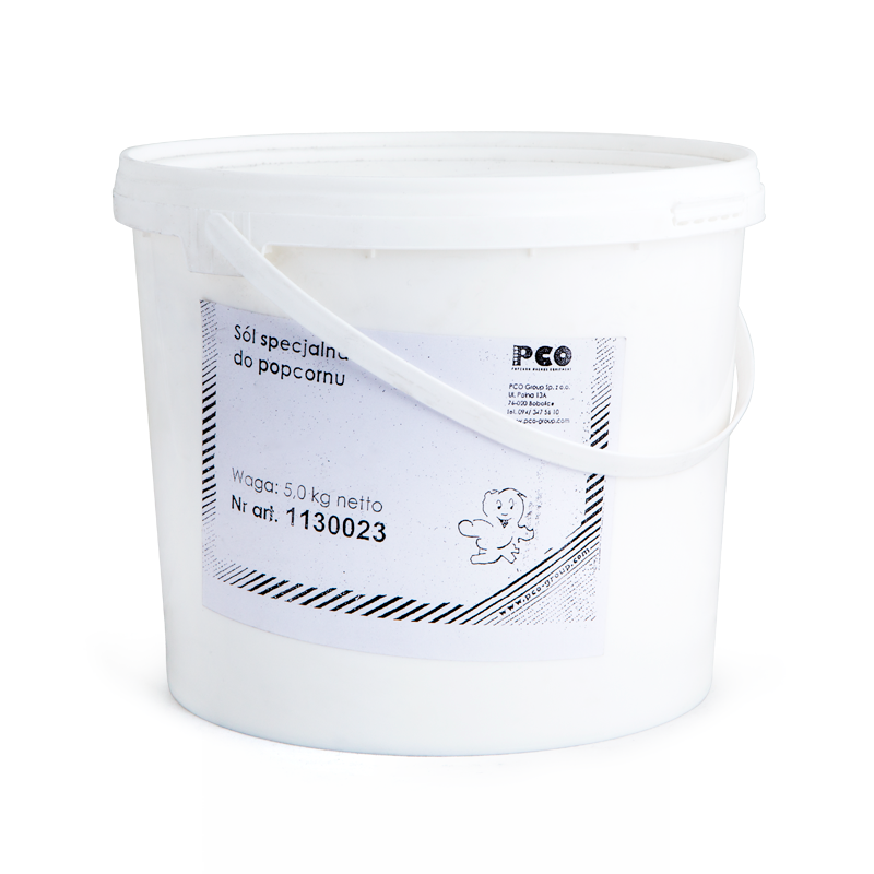 Sól do popcornu - wiaderko 5 kg